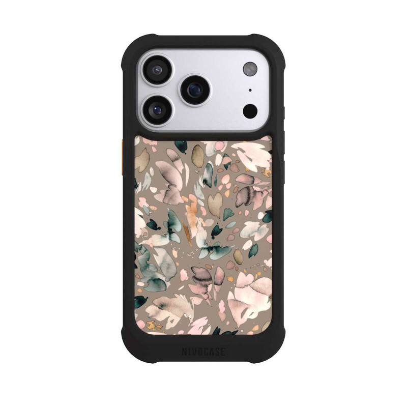 iPhone 17 Pro NIVOmax Sanftes Blatt Braun