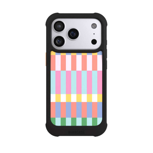Apple iPhone 17 Pro NIVOmax Checked Theme Pastel
