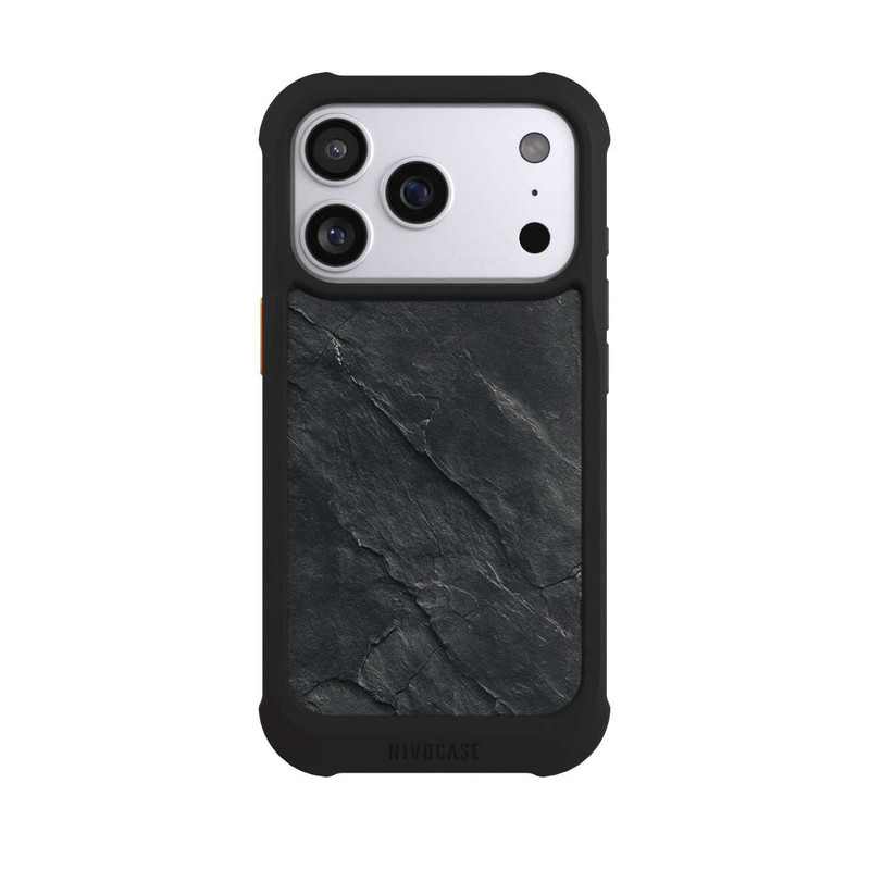 iPhone 17 Pro NIVOmax Dunkler Schiefer Look