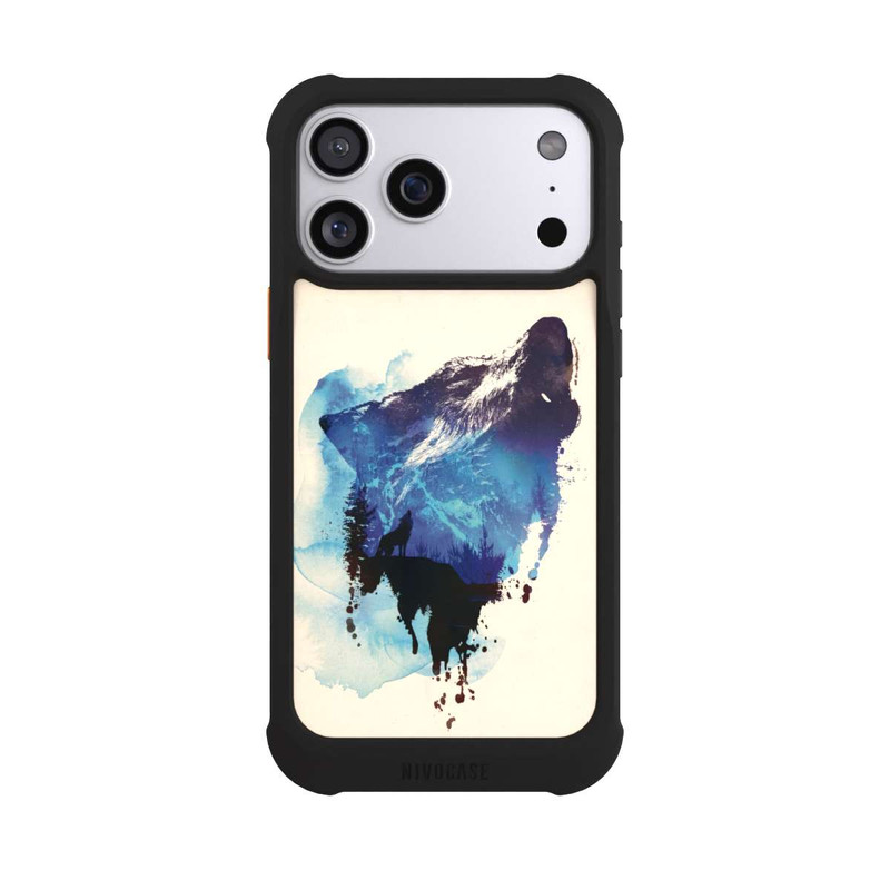 iPhone 17 Pro Max NIVOmax Alone as a Wolf