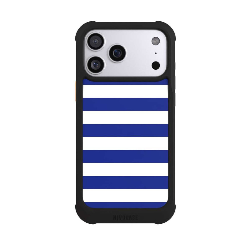 iPhone 17 Pro Max NIVOmax Sailorstripes Blau