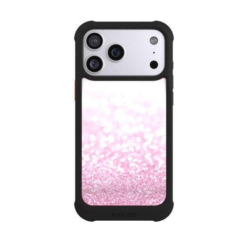 Apple iPhone 17 Pro Max NIVOmax Pluie de paillettes roses look