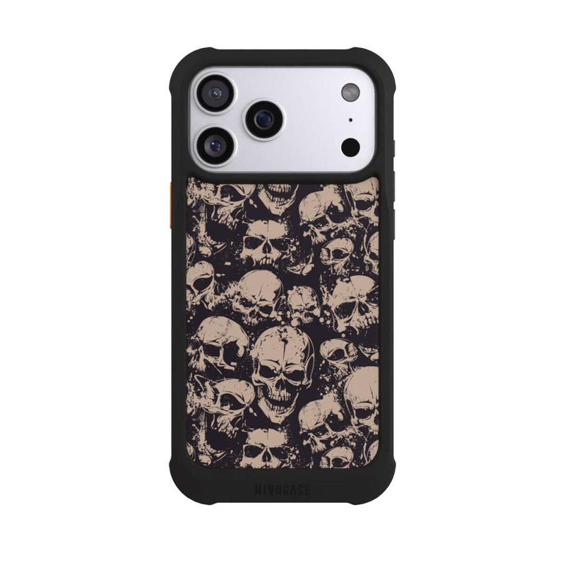 iPhone 17 Pro Max NIVOmax Halloween Skulls