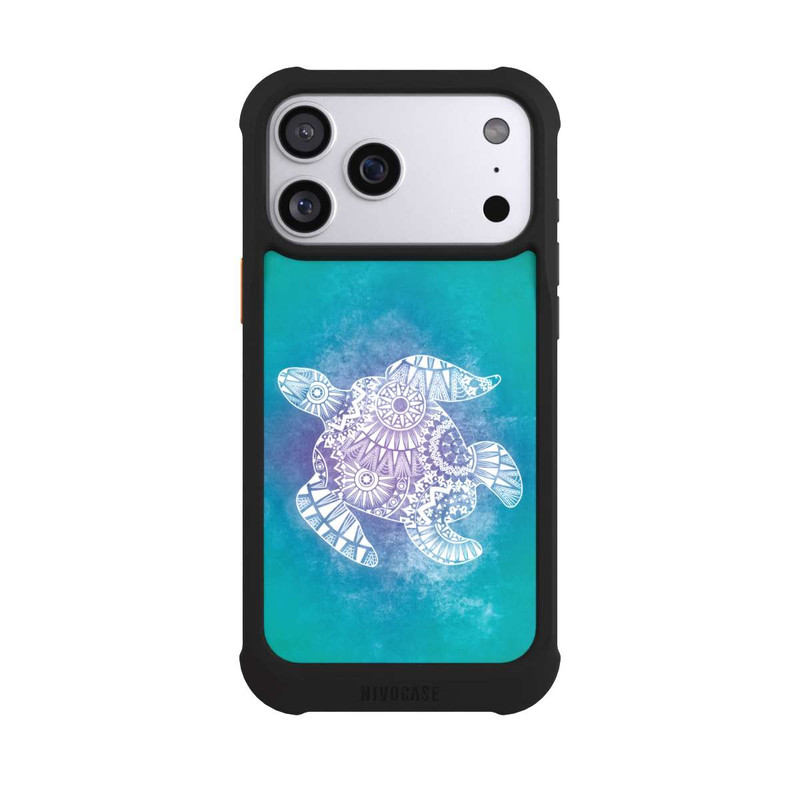 iPhone 17 Pro Max NIVOmax Mandala Schildkröte