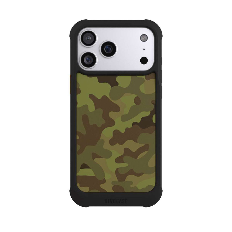 iPhone 17 Pro Max NIVOmax Military Denim Camo