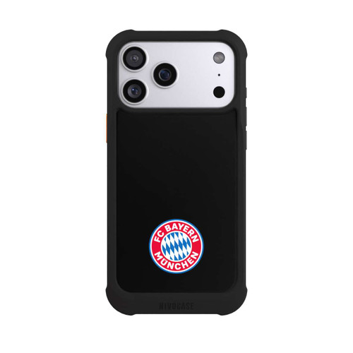 Apple iPhone 17 Pro Max NIVOmax Classic FCB Logo - colorful on black