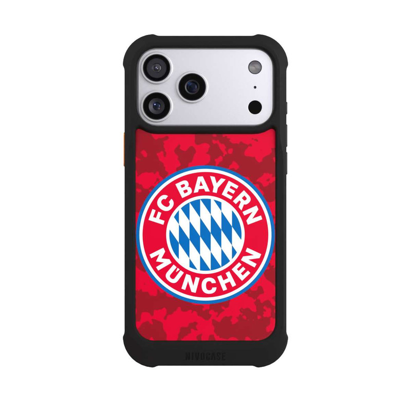 iPhone 17 Pro Max NIVOmax Camouflage pattern FCB