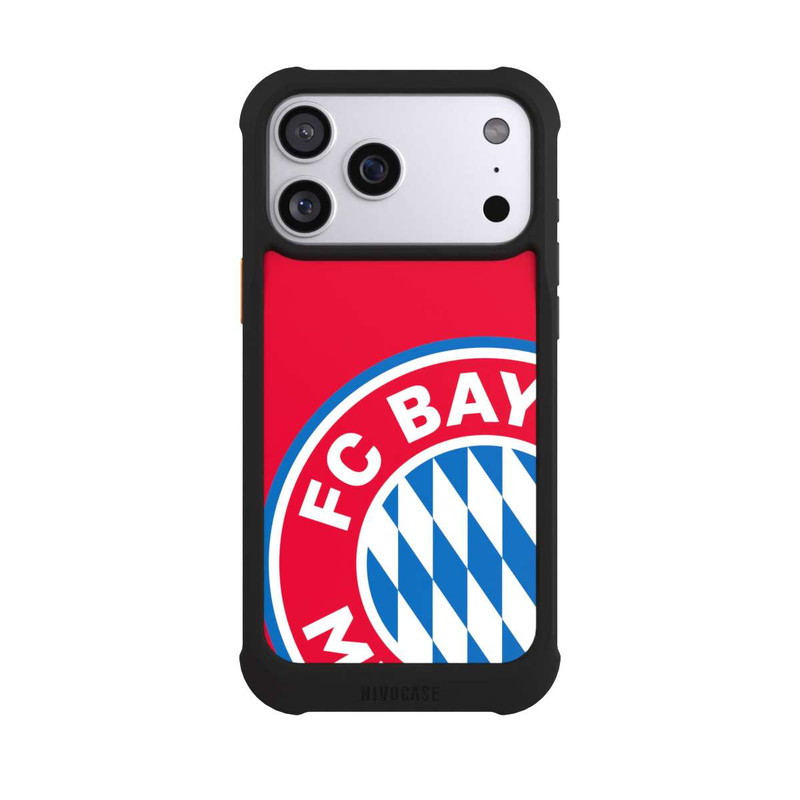 iPhone 17 Pro Max NIVOmax Big FCB Logo red