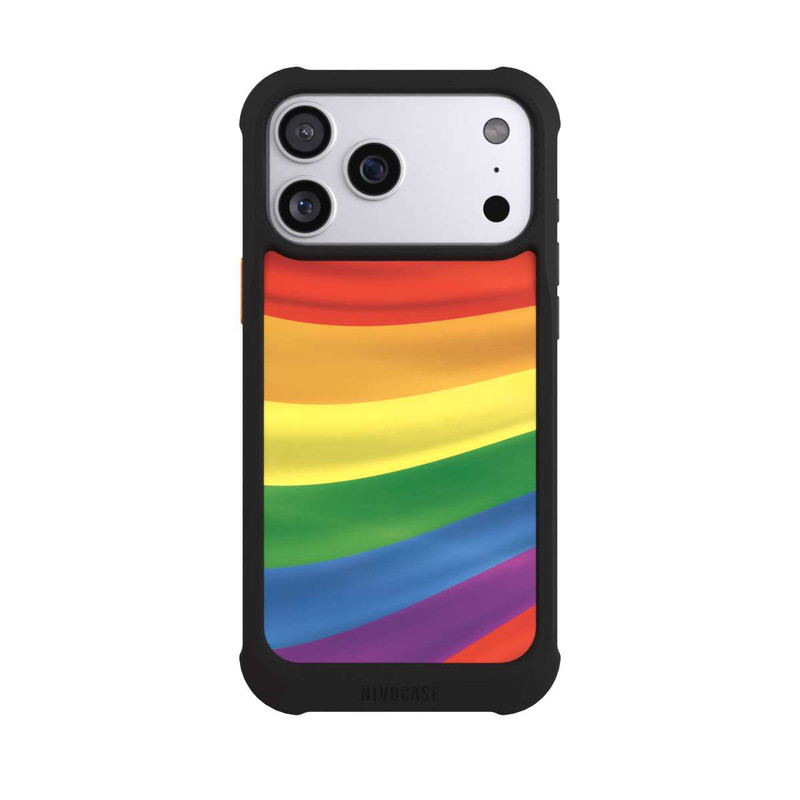 iPhone 17 Pro Max NIVOmax Pride Drapeau