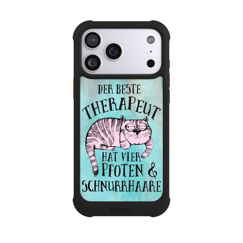 iPhone 17 Pro Max NIVOmax Katze Therapeut