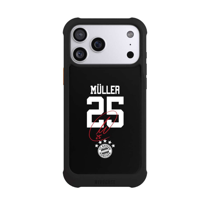 iPhone 17 Pro Max NIVOmax Müller #25 - Sturm - FCB