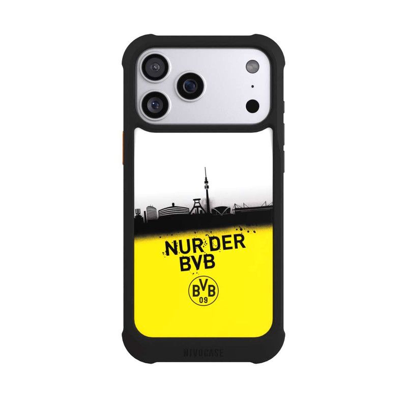 iPhone 17 Pro Max NIVOmax Nur der BVB - Silhouette
