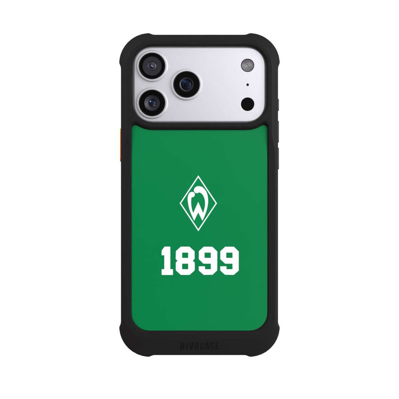 iPhone 17 Pro Max NIVOmax 1899 Grün-Weiß Lebenslang Grün - Werder Bremen