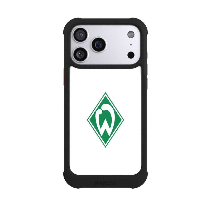 iPhone 17 Pro Max NIVOmax Logo auf Weiß - Werder Bremen