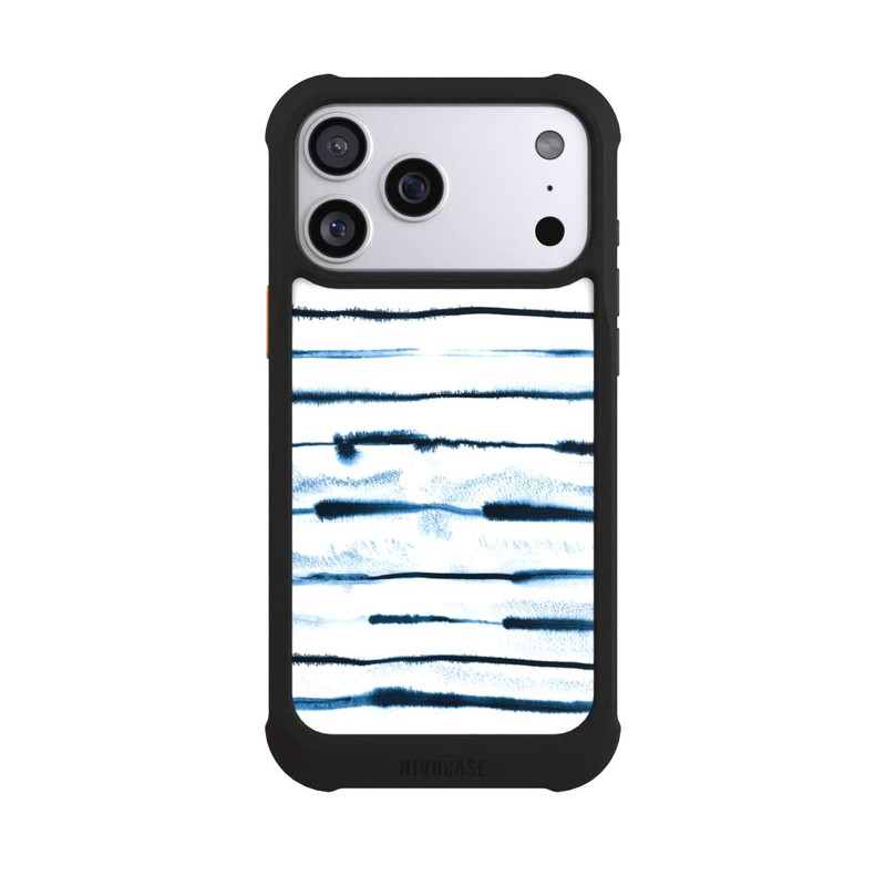 iPhone 17 Pro Max NIVOmax White Electric Lines