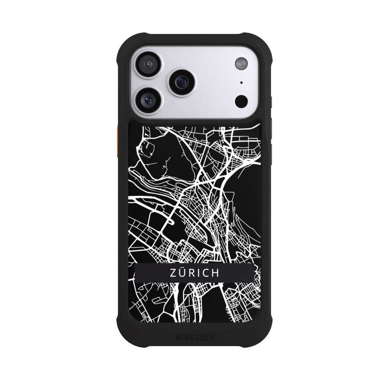 iPhone 17 Pro Max NIVOmax Zürich Stadtkarte
