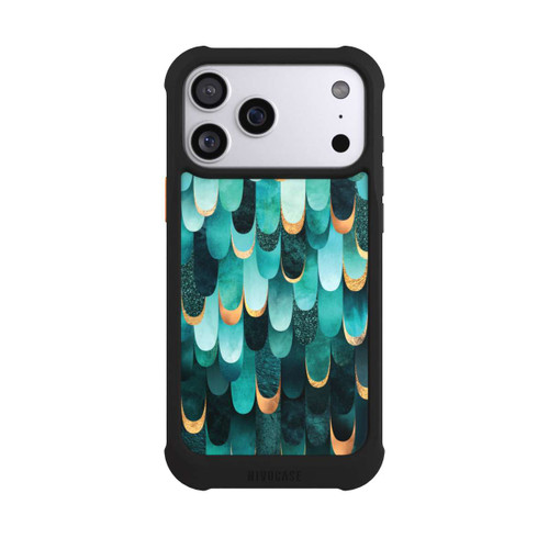 Apple iPhone 17 Pro Max NIVOmax Gefiedert Türkis Golddruck