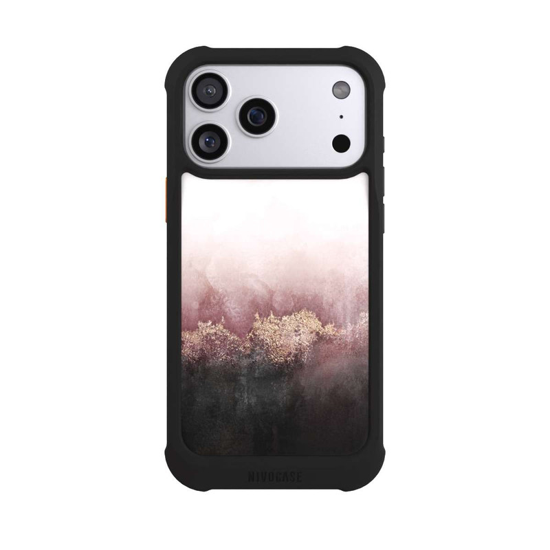 iPhone 17 Pro Max NIVOmax Rosa Himmelsstaub Golddruck