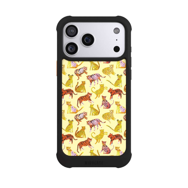 iPhone 17 Pro Max NIVOmax Tiger und Leoparden Savannah