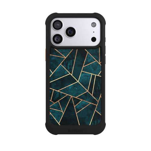 Apple iPhone 17 Pro Max NIVOmax Tief Blaugrün Stein Gold Druck