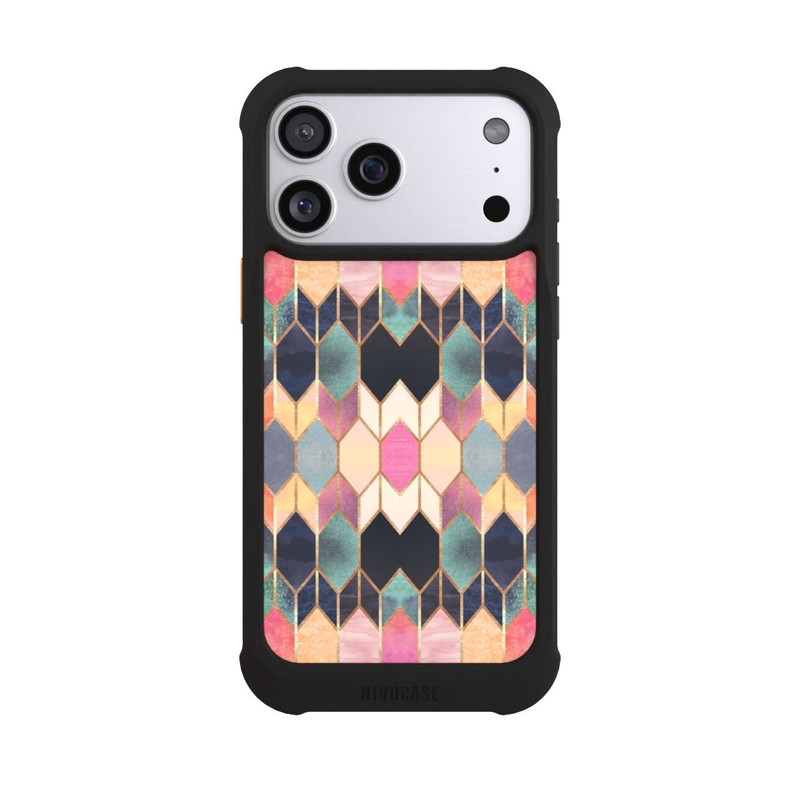 iPhone 17 Pro Max NIVOmax Colorful Stained Glass