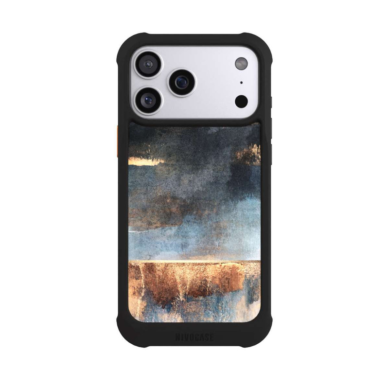 iPhone 17 Pro Max NIVOmax Sturm Golddruck