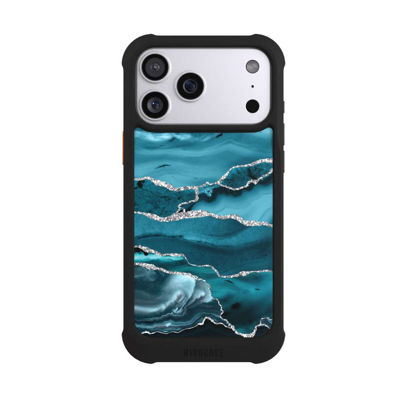 iPhone 17 Pro Max NIVOmax Gletscher Eis Marmor