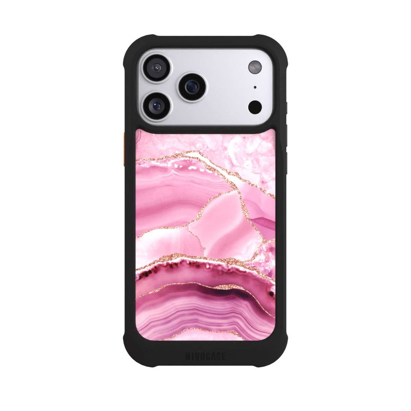 iPhone 17 Pro Max NIVOmax Meerjungfrauen Pink Marmor