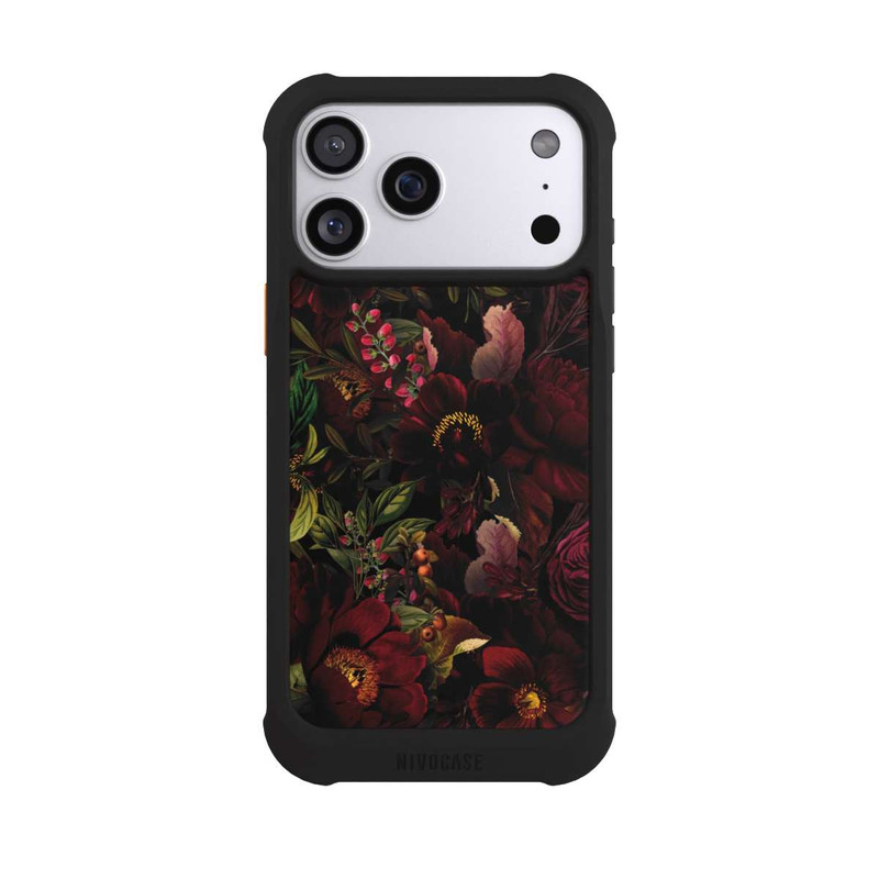 iPhone 17 Pro Max NIVOmax Champ de Fleurs Foncé