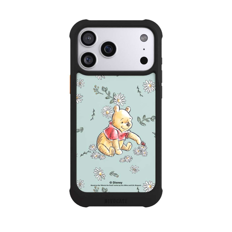 iPhone 17 Pro Max NIVOmax Winnie Puuh Gänseblümchen und Käfer Liebe