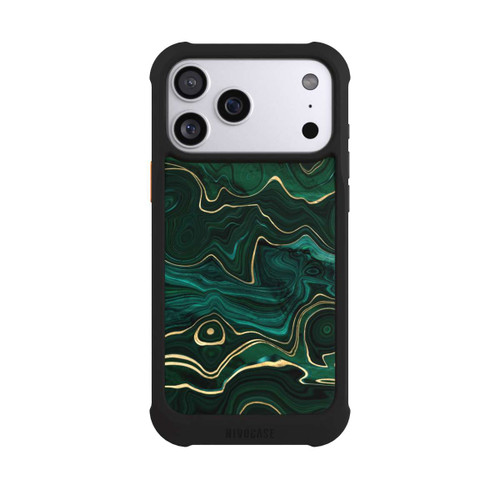 Apple iPhone 17 Pro Max NIVOmax Malachite gold print