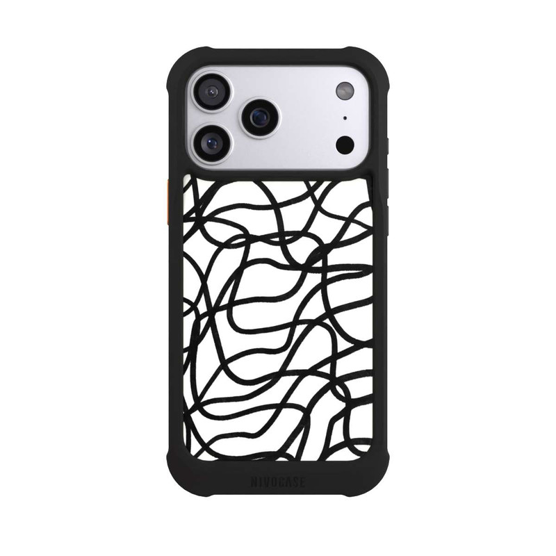 iPhone 17 Pro Max NIVOmax Lignes noires
