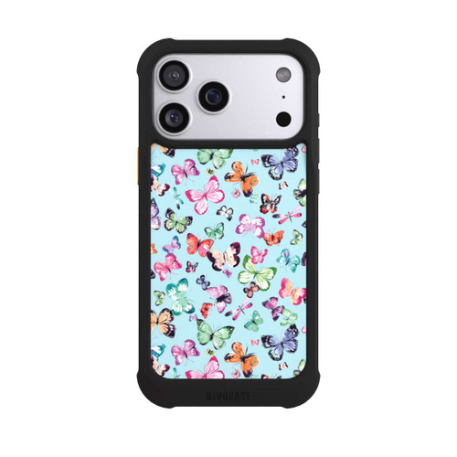 Apple iPhone 17 Pro Max NIVOmax Schmetterlinge rosa orange blau