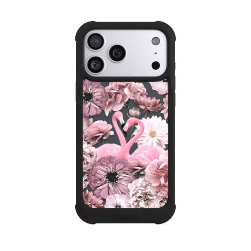 Apple iPhone 17 Pro Max NIVOmax Flamants roses en motif de fleurs
