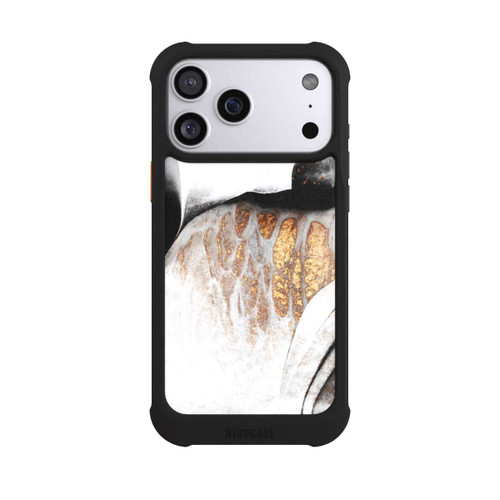 Apple iPhone 17 Pro Max NIVOmax Schwarze und goldene Adern