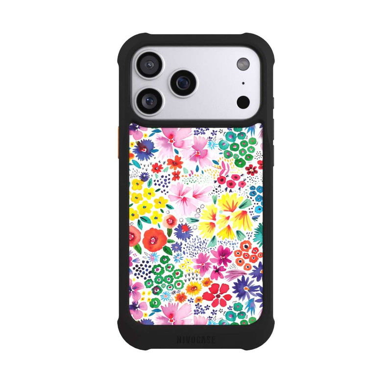 iPhone 17 Pro Max NIVOmax Kunstvolle kleine Frühlingsblumen