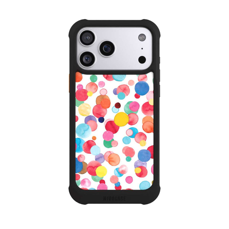 iPhone 17 Pro Max NIVOmax Aquarelle à pois d’été