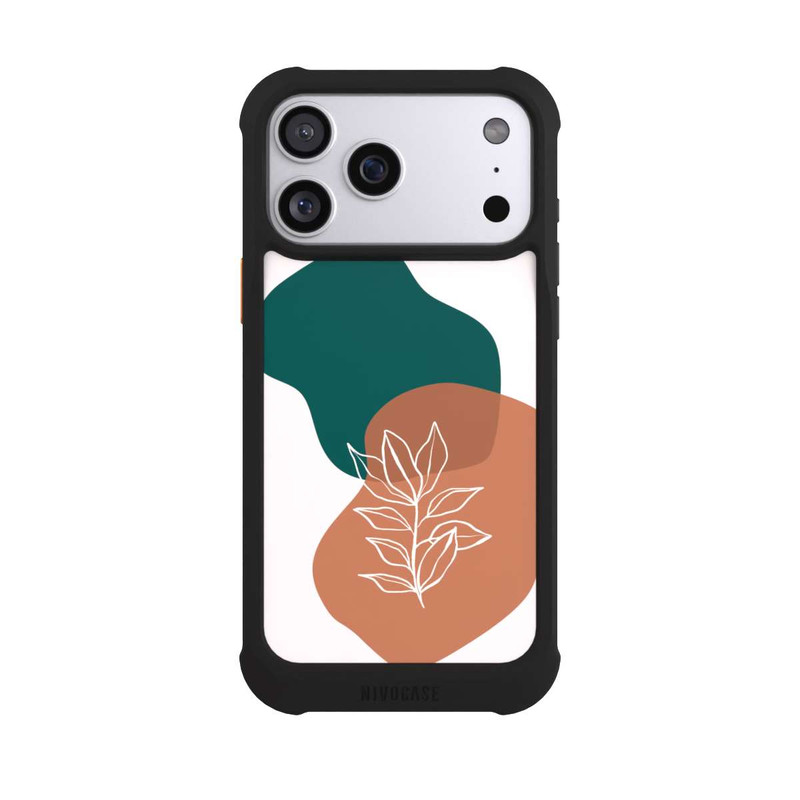 iPhone 17 Pro Max NIVOmax Abstract Botanical Pattern 3