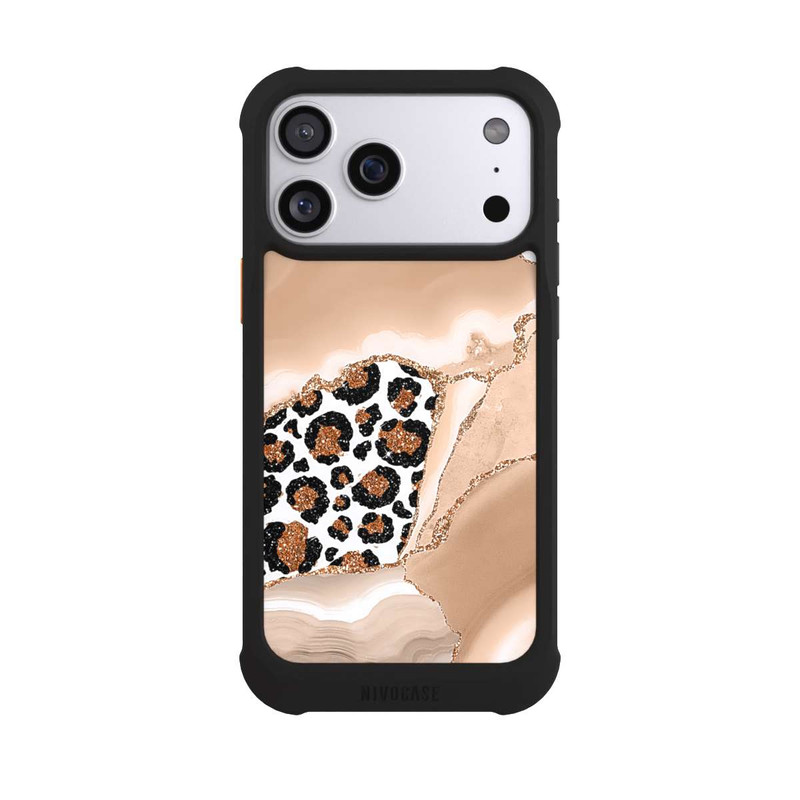 iPhone 17 Pro Max NIVOmax  Muster und Texturen Hellgold