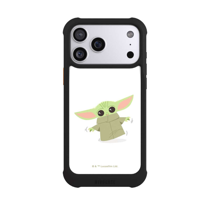 iPhone 17 Pro Max NIVOmax Bébé Yoda qui marche