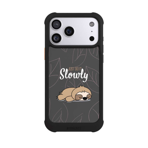 Apple iPhone 17 Pro Max NIVOmax Just Do It Slowly Sloth Grey
