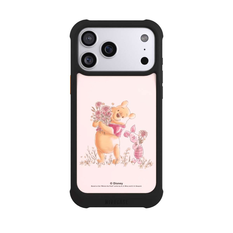iPhone 17 Pro Max NIVOmax Winnie Puuh and Ferkel Blumen