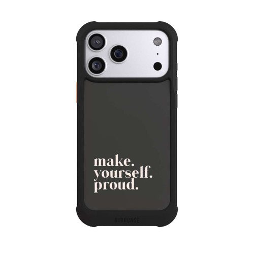 Apple iPhone 17 Pro Max NIVOmax Make Yourself Proud Quote