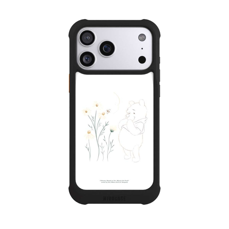 iPhone 17 Pro Max NIVOmax Winnie Pooh regarde les marguerites