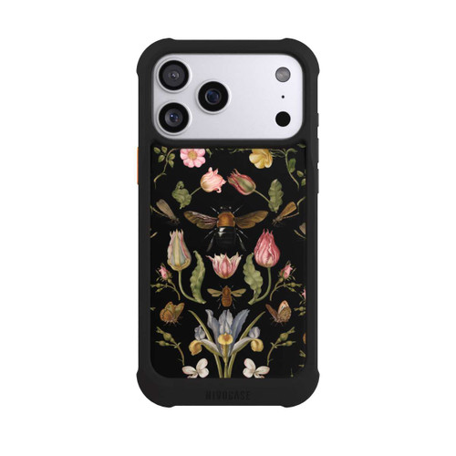 Apple iPhone 17 Pro Max NIVOmax Wildblumen und Biene Schwarz