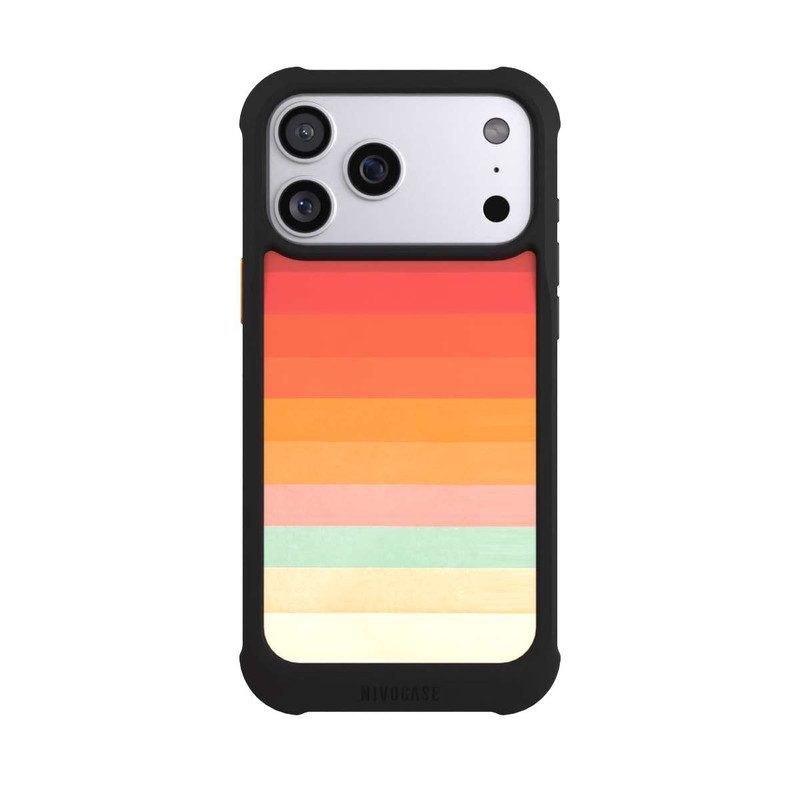 iPhone 17 Pro Max NIVOmax Regenbogen Chevrons II