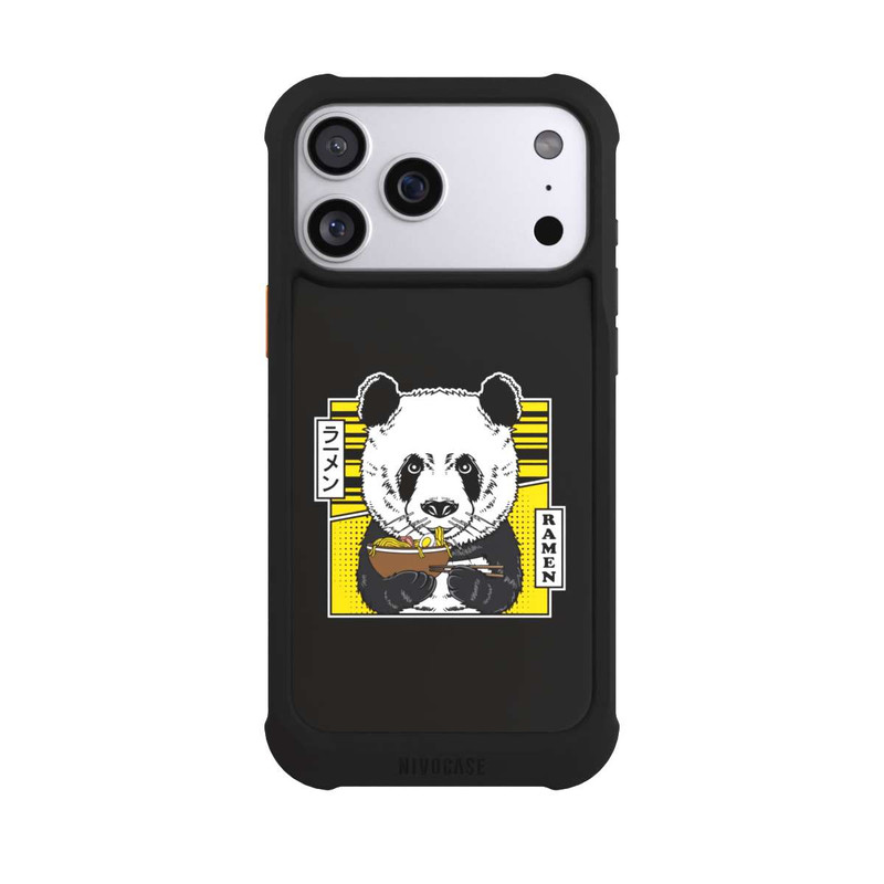iPhone 17 Pro Max NIVOmax Panda und Ramensuppe