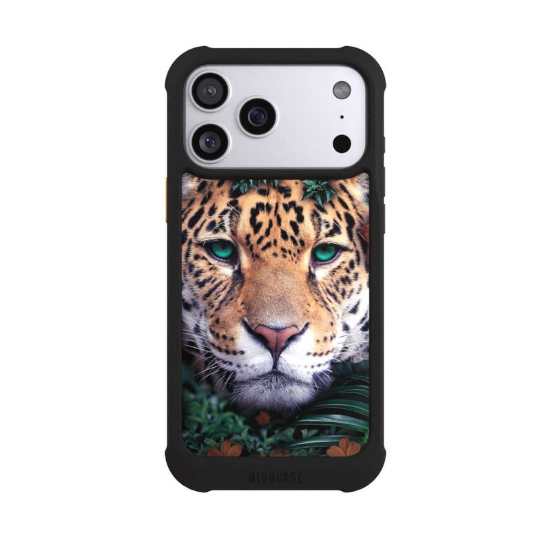 iPhone 17 Pro Max NIVOmax Jaguar im Dschunglegrün