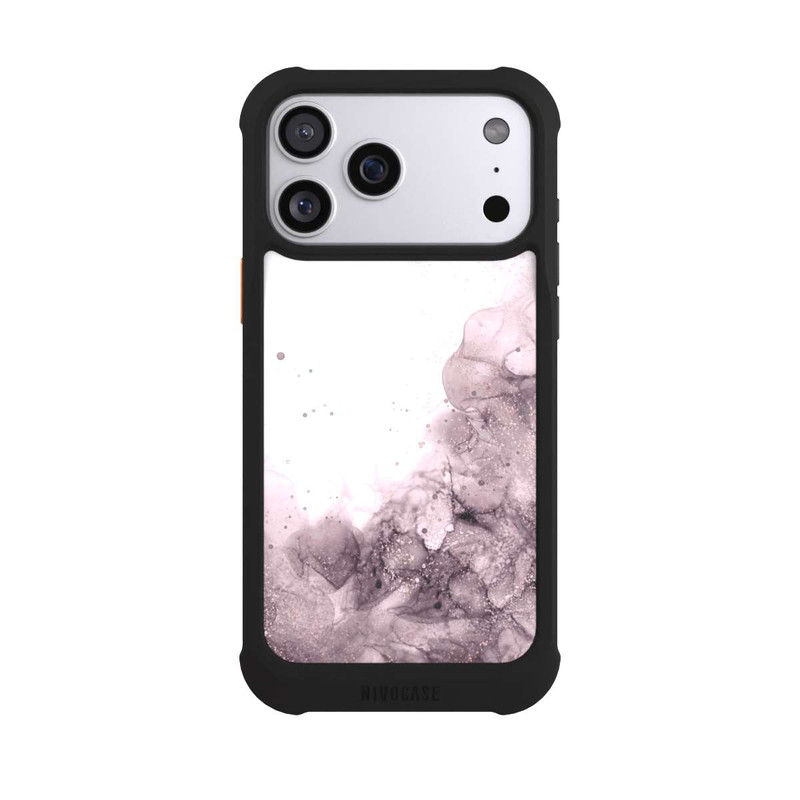 iPhone 17 Pro Max NIVOmax glamouröses Glitzerrosa