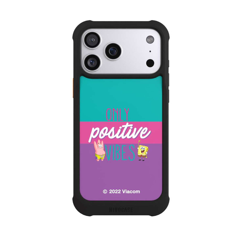 iPhone 17 Pro Max NIVOmax  Spongebob - Only Positive Vibes
